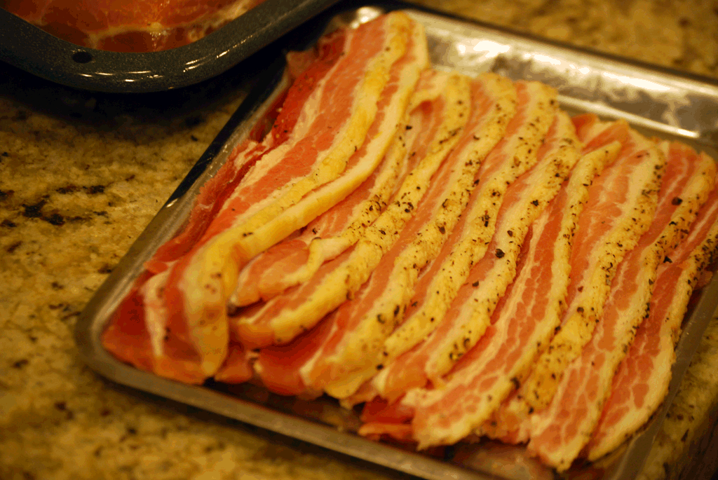 Homemade Bacon Recipe Brad S Homemade Cajun Bacon Recipe By Wingmaster835 Cookpad Tookeeta