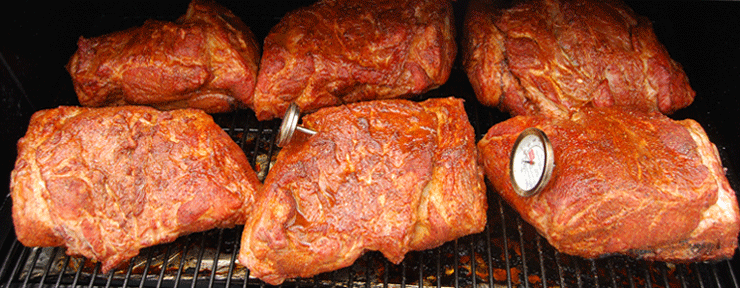 Cooking Pulled Pork on Pellet Smoker